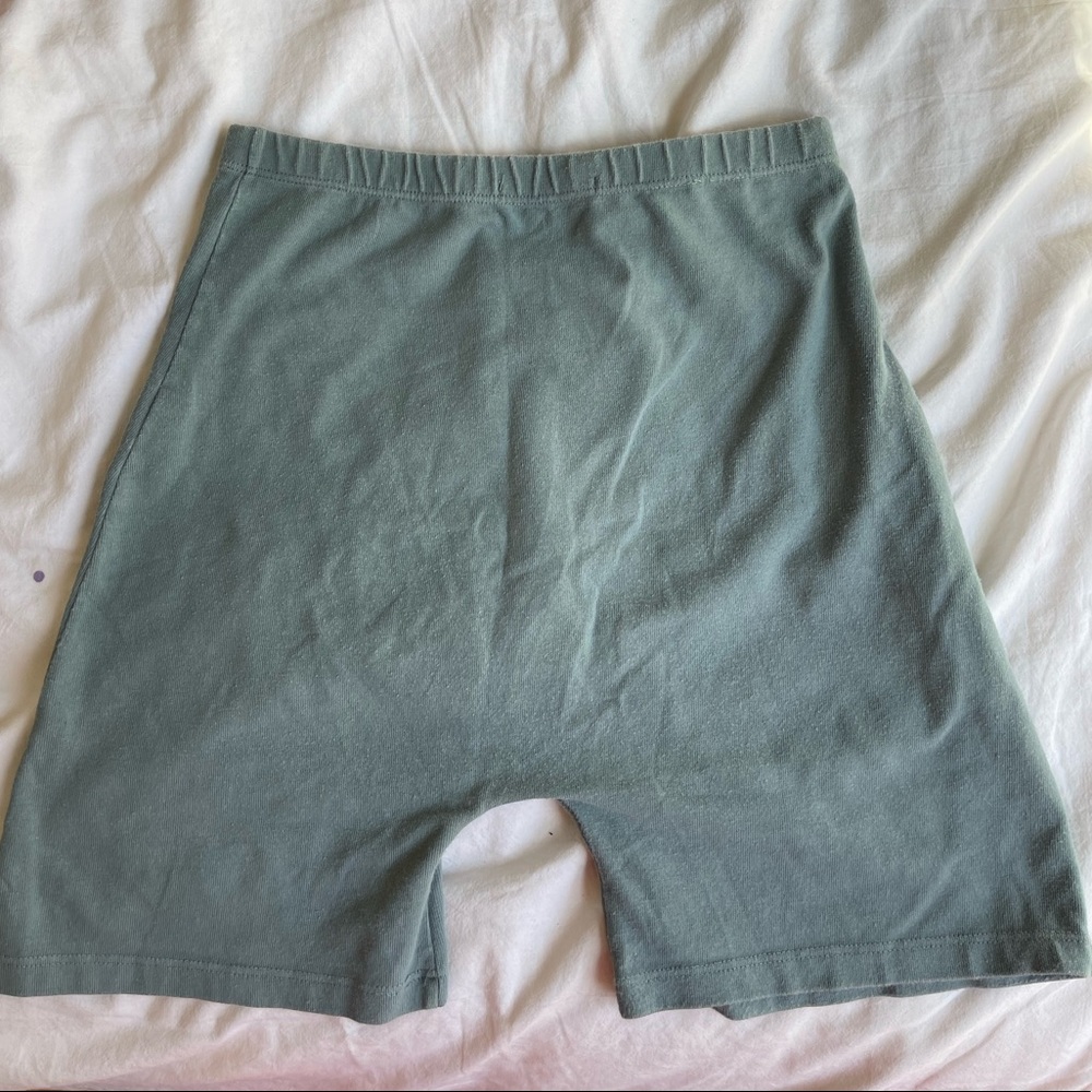 Blue brandy Melville biker shorts